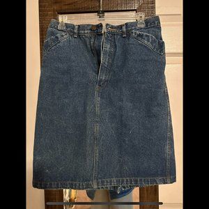 Vintage "Work Force The Gap" Knee Length Skirt